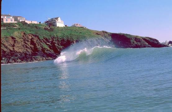 South Devon coastal scene, used as a representative image for Burgh Island Hotel