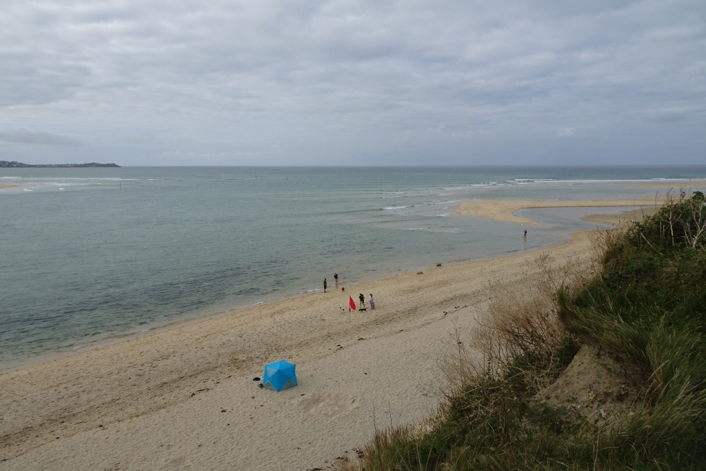 Hayle Towans on St Ives Bay in Cornwall