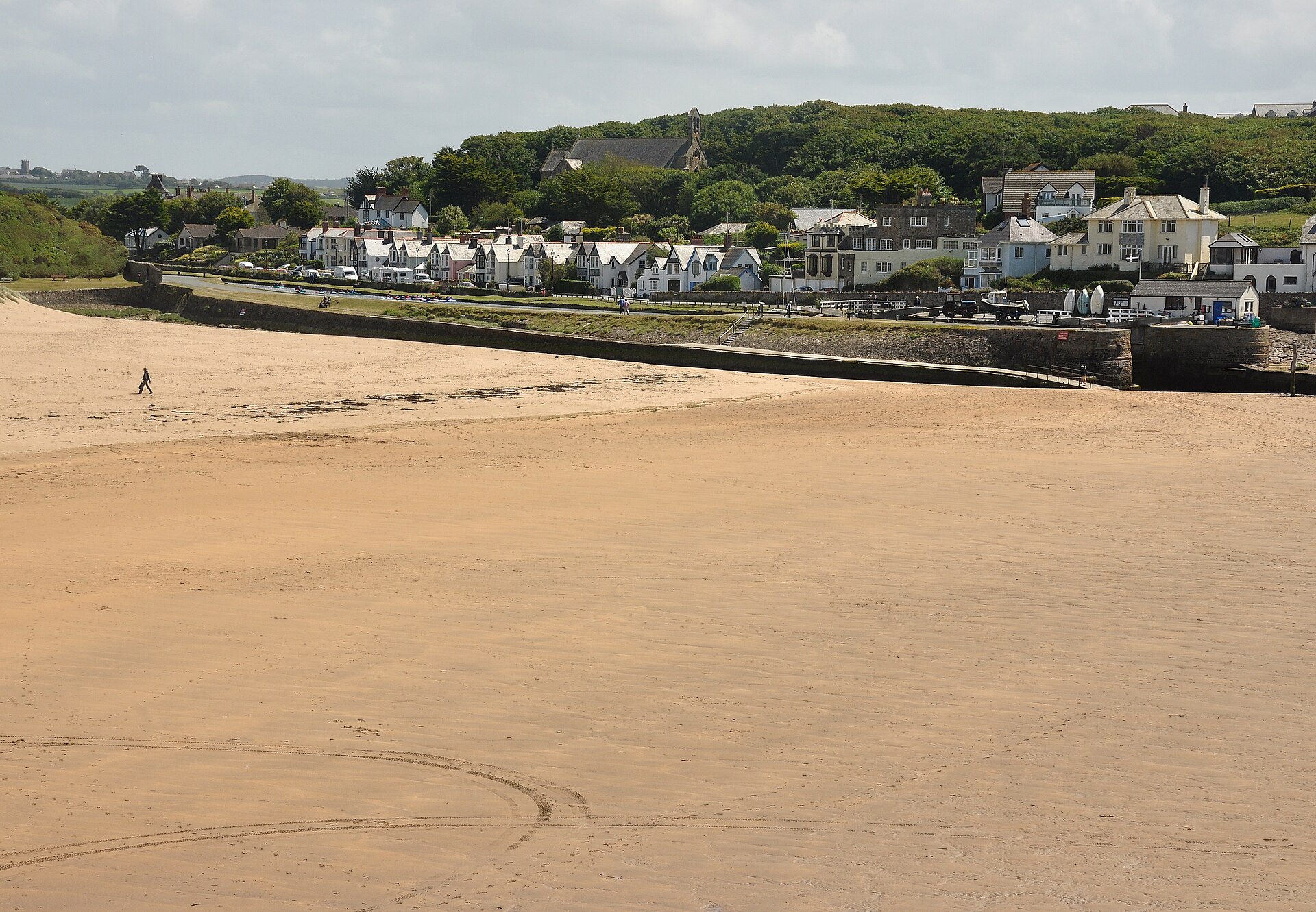 Summerleaze Beach in Bude, Cornwall