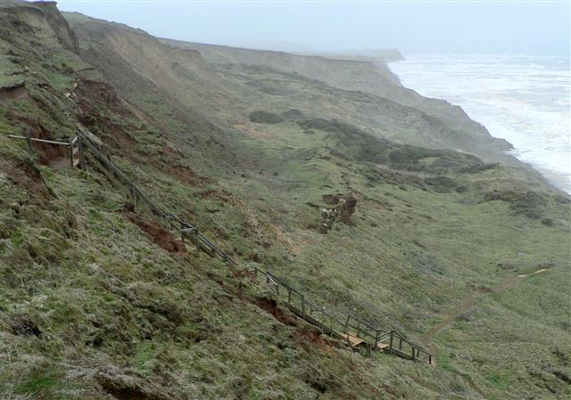 The Isle of Wight south-west coast