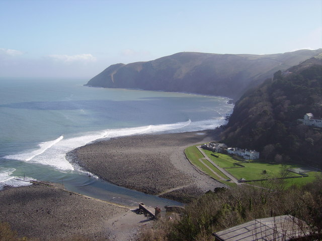 Coastal scene near Lynmouth, used as a representative image for Lynton Cottage Hotel