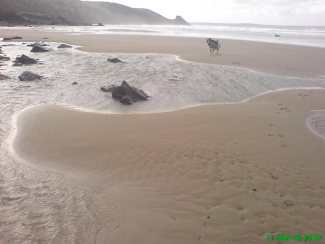 Newgale Beach, used as a location image for Ocean View Studio