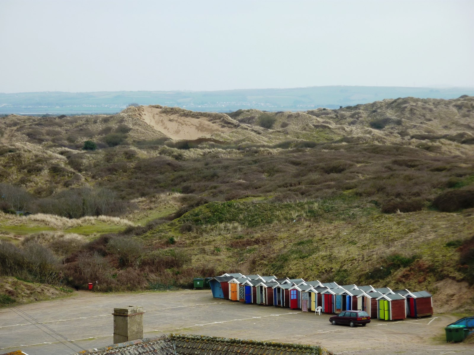 Coastal scene near Saunton, used as a representative image for Lobb Fields Caravan and Camping Park