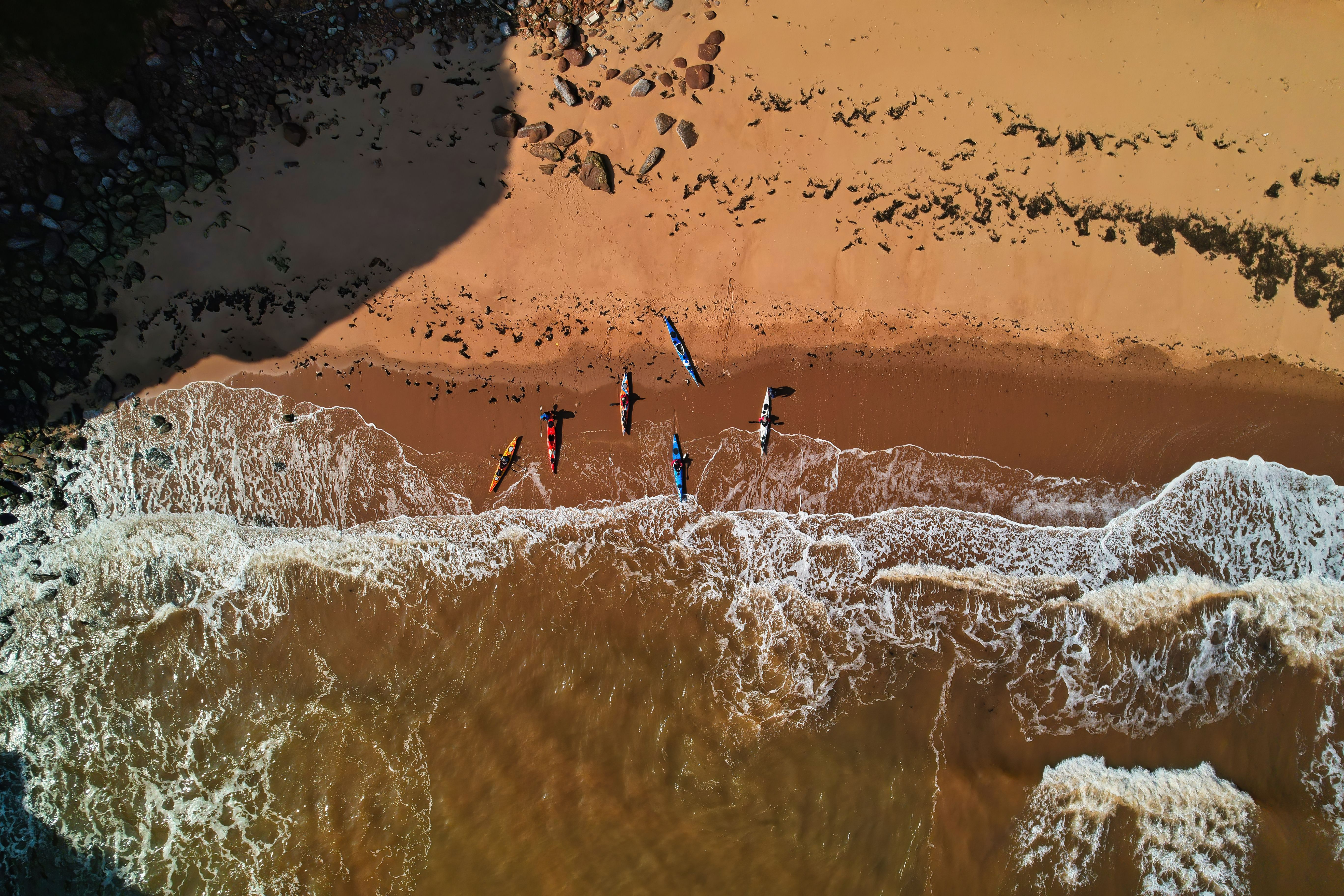 Devon coastline and beach