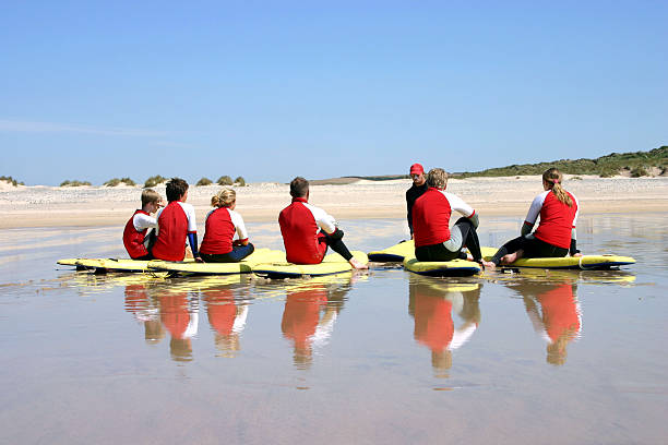 Polzeath beach used to illustrate Surf's Up Surf School