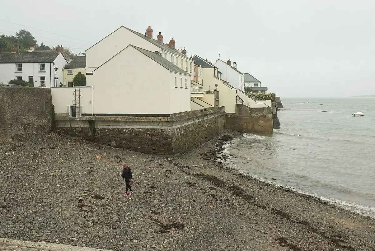 Coastal scene near Appledore, used as a representative image for The Royal George