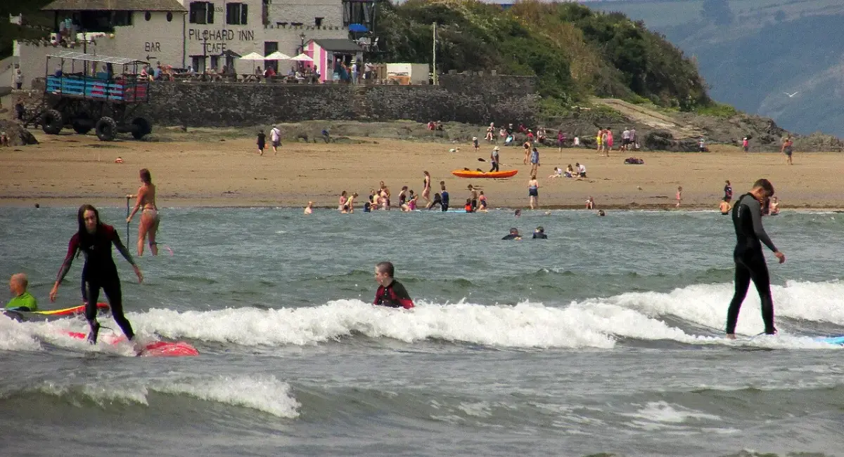 Coastal scene near Bantham, used as a representative location image for The Cottage Hotel, Hope Cove