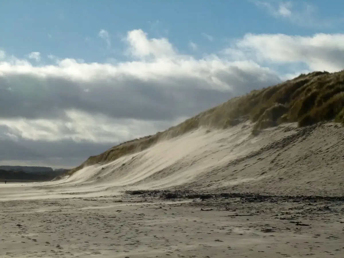 Coastal scene near Beadnell Bay, used as a representative image for Beadnell Bay Camping and Caravanning Club Site