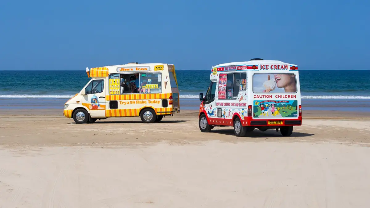 Coastal scene near Benone Strand, used as a representative location image for Railway Sleeper Hostel