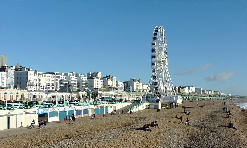 Coastal scene near Brighton, used as a representative image for A Room With A View