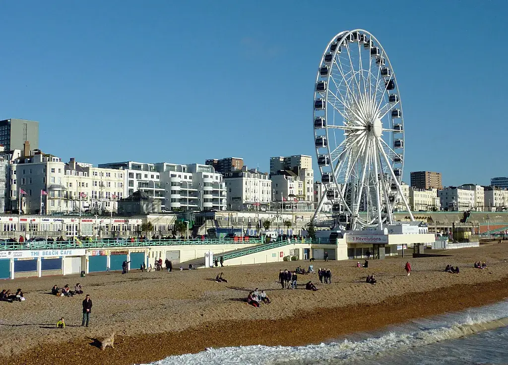 Coastal scene near Brighton, used as a representative image for A Room With A View