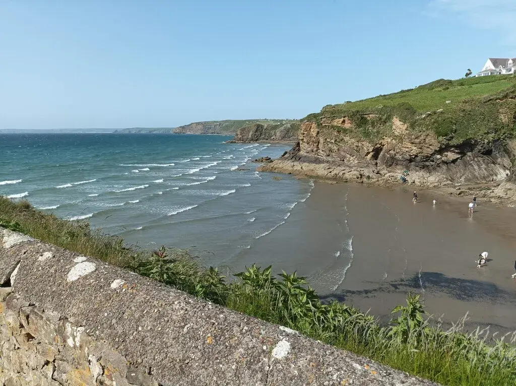 Coastal scene near Broad Haven, used as a representative image for YHA Broad Haven