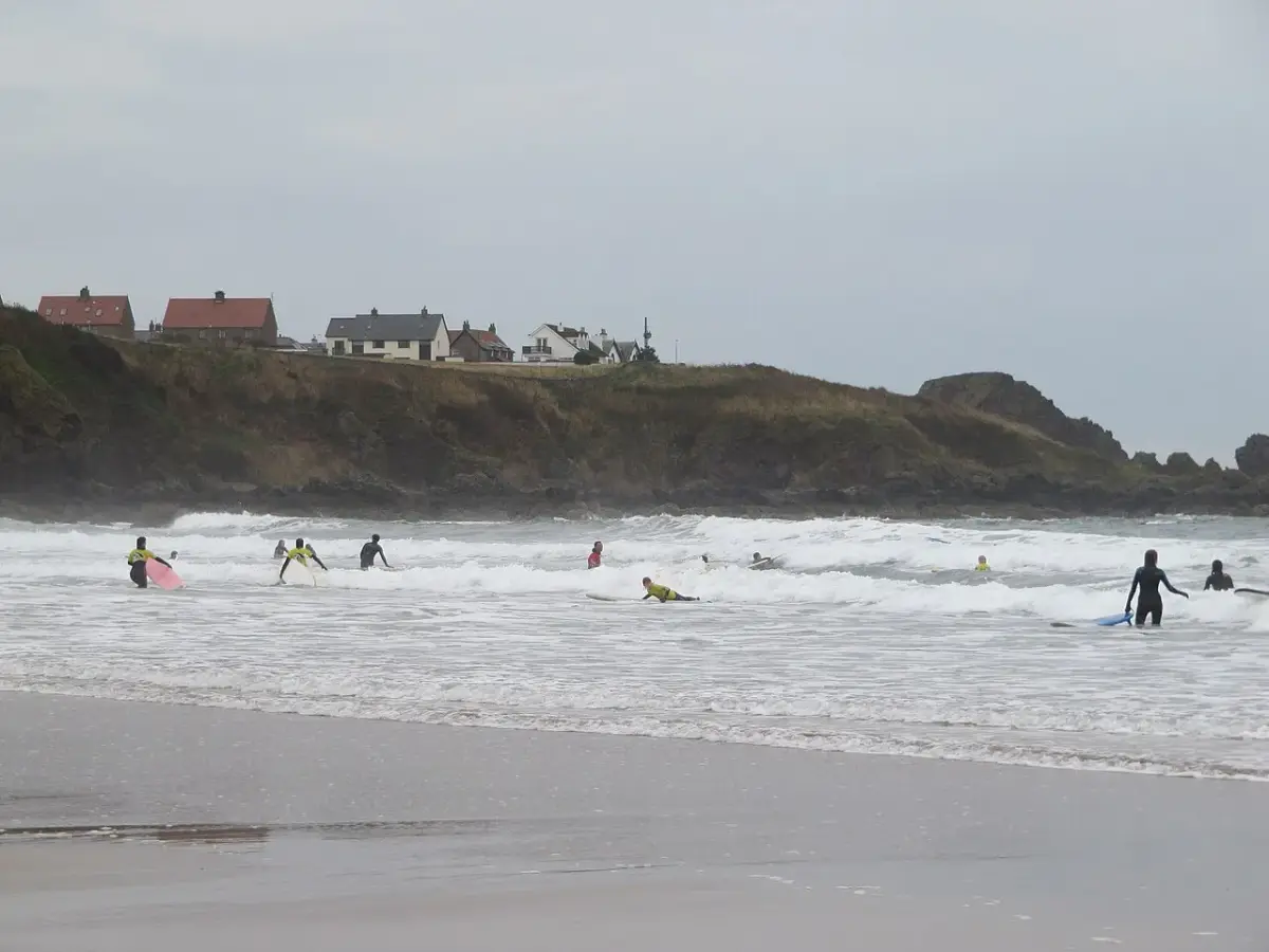 Coastal scene near Coldingham Bay, used as a representative location image for Priory View B&B