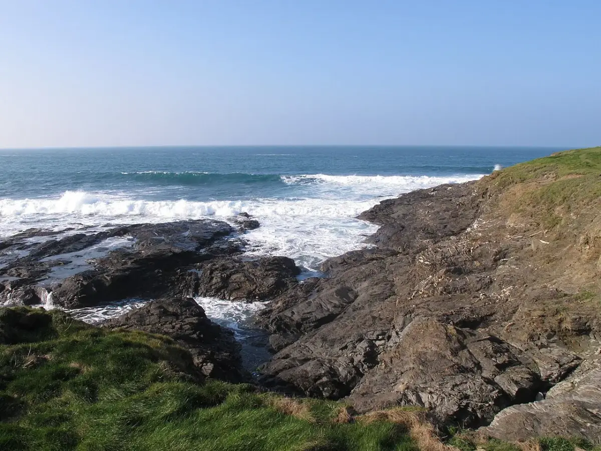Coastal scene near Constantine Bay, used as a representative location image for Coswarth House