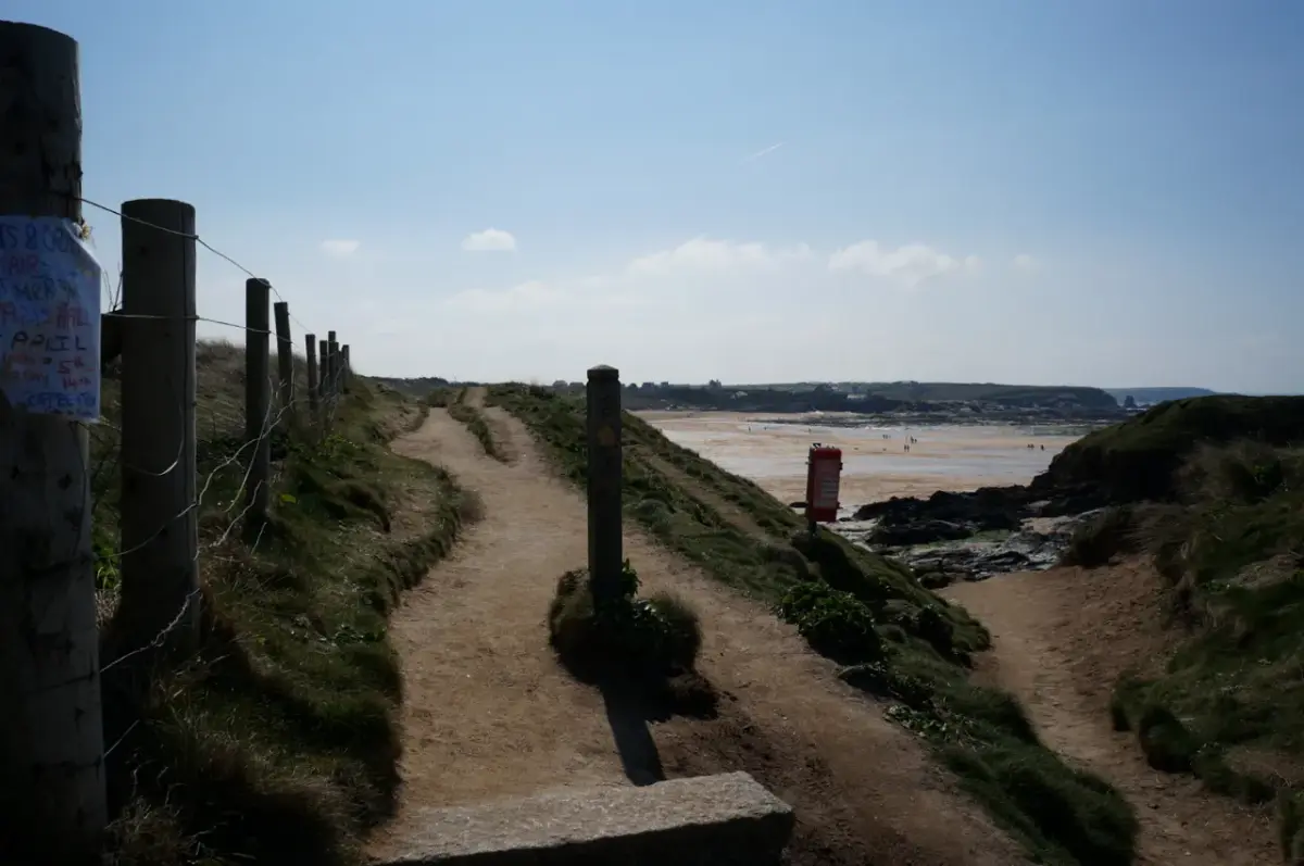 Coastal scene near Constantine Bay, used as a representative location image for The Pig at Harlyn Bay