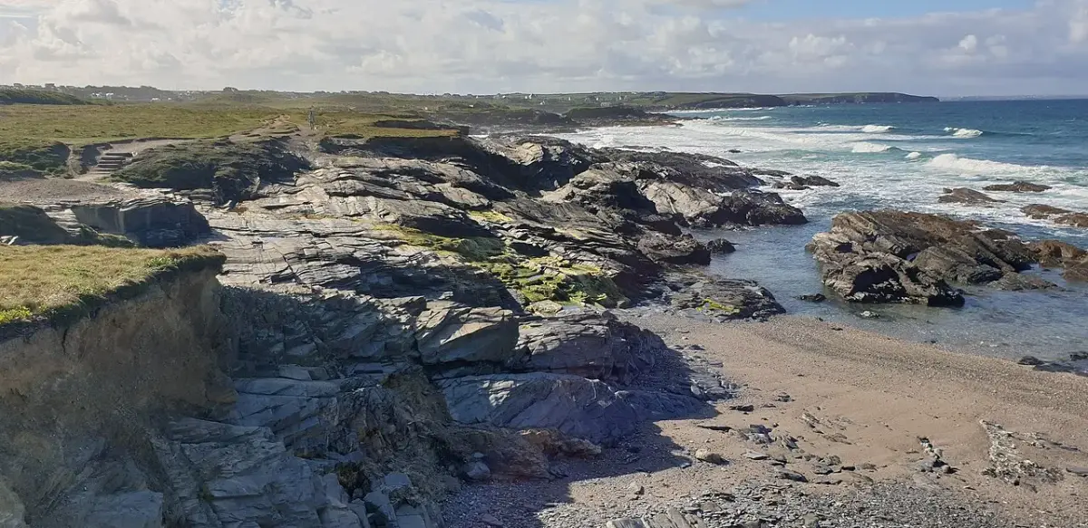 Coastal scene near Constantine Bay, used as a representative image for Martha's Orchard