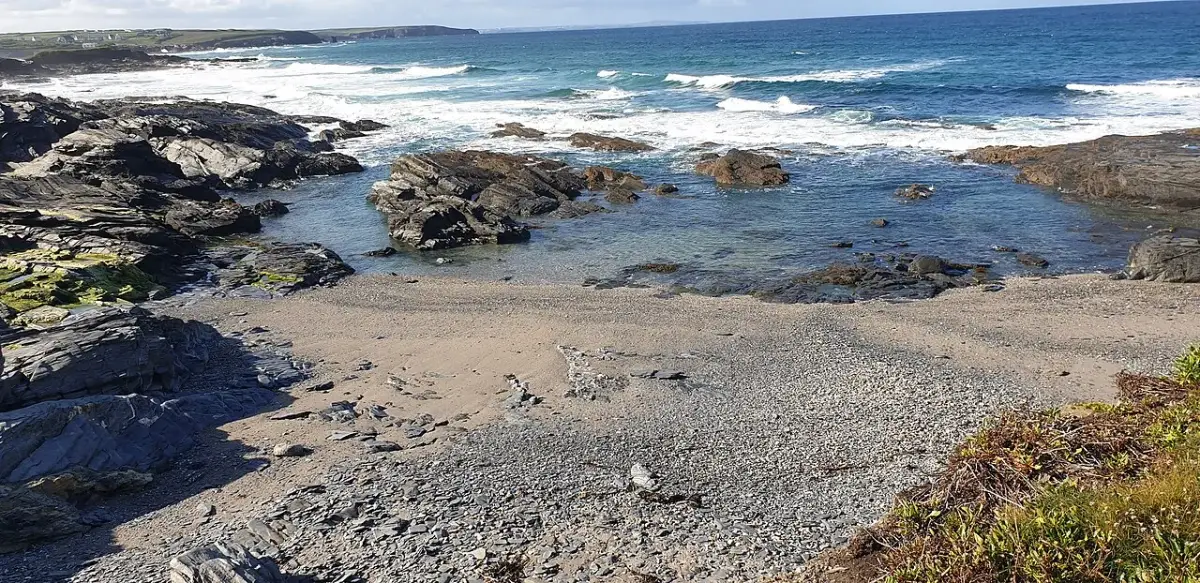 Coastal scene near Constantine Bay, used as a representative image for Harlyn Sands Holiday Park