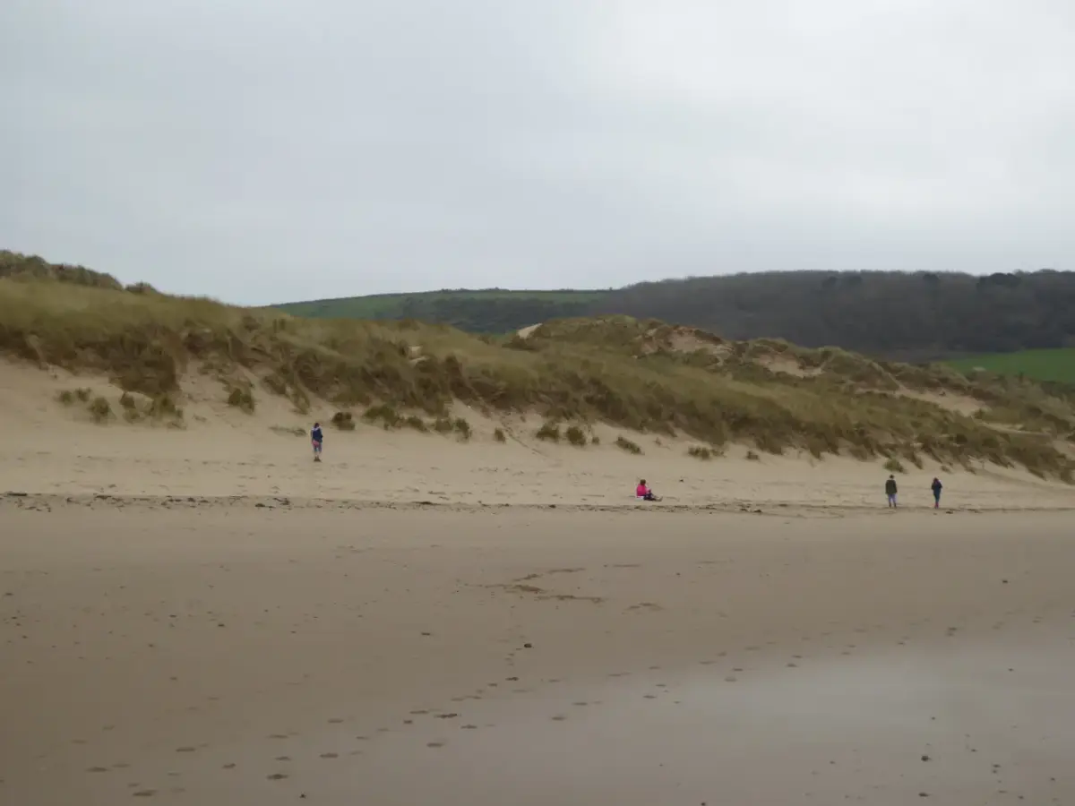 Coastal scene near Croyde, used as a representative image for Croyde Bay Holiday Resort