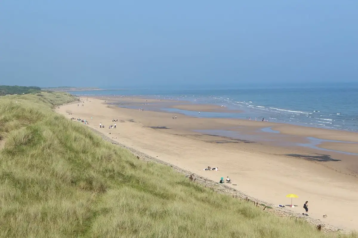 Coastal scene near Druridge Bay, used as a representative location image for Golden Sands Holiday Park