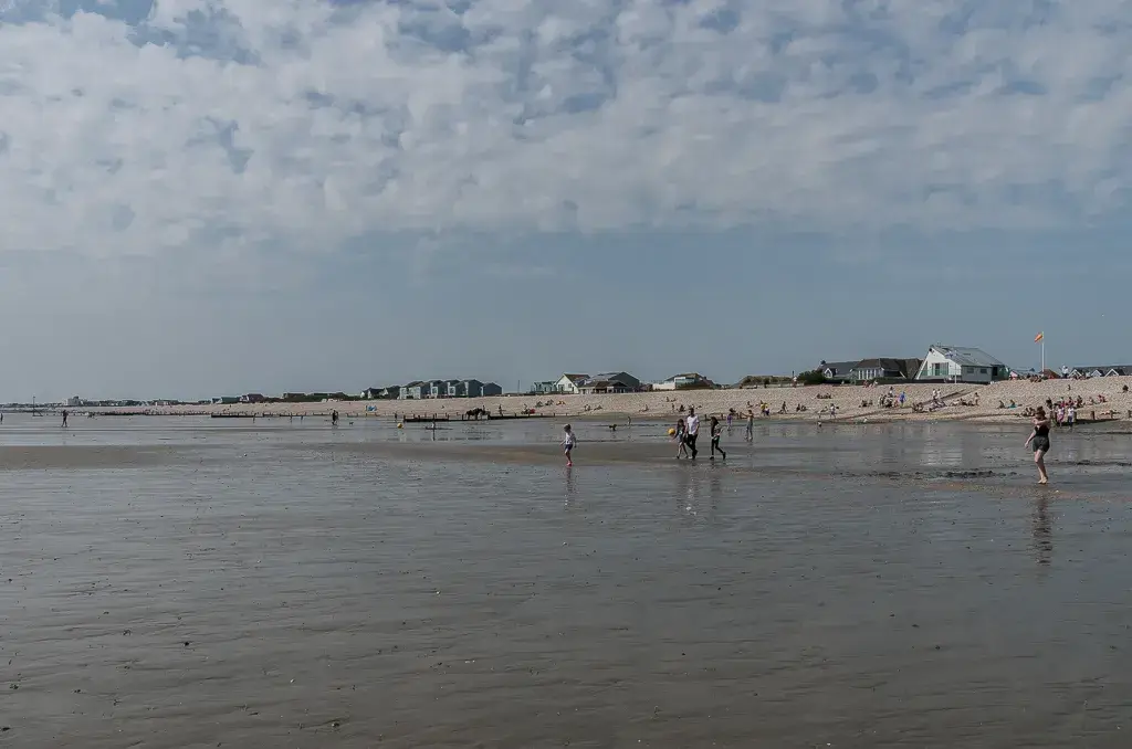 Coastal scene near East Wittering, used as a representative location image for Scotts Farm Camping Site