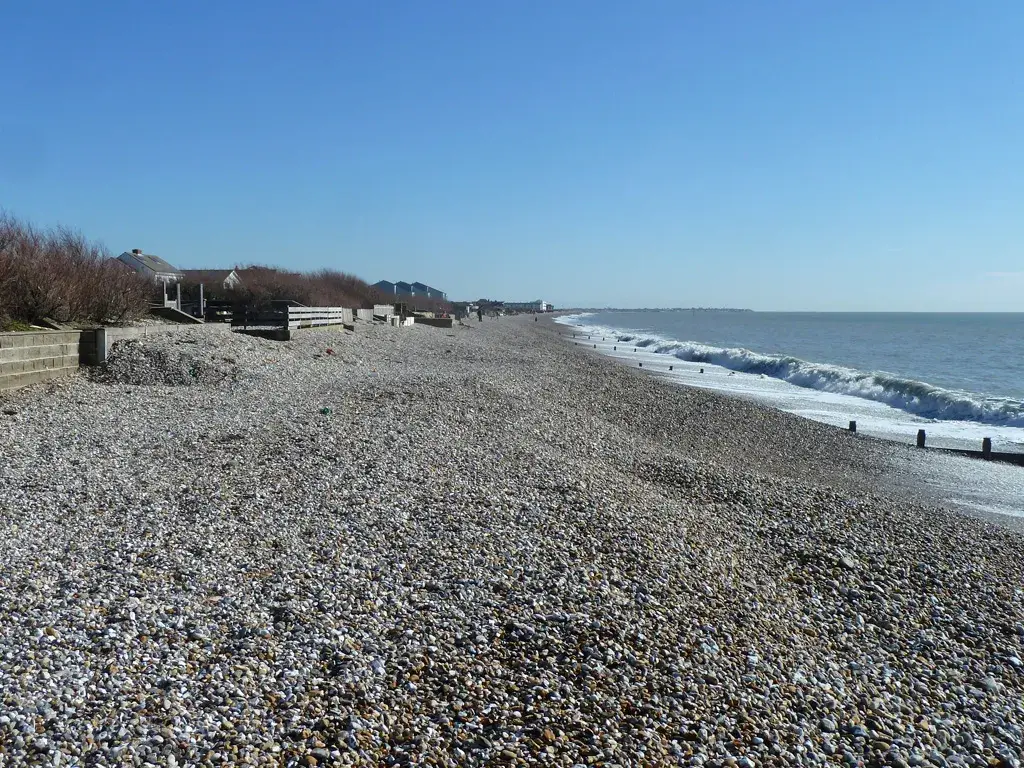 Coastal scene near East Wittering, used as a representative image for Stubcroft Farm Campsite