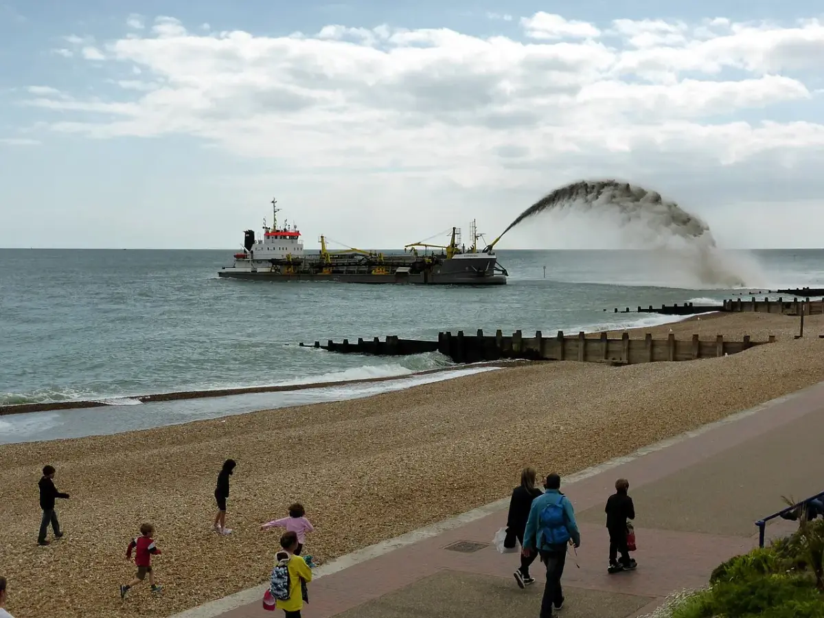 Coastal scene near Eastbourne, used as a representative location image for Beach Front Guest House