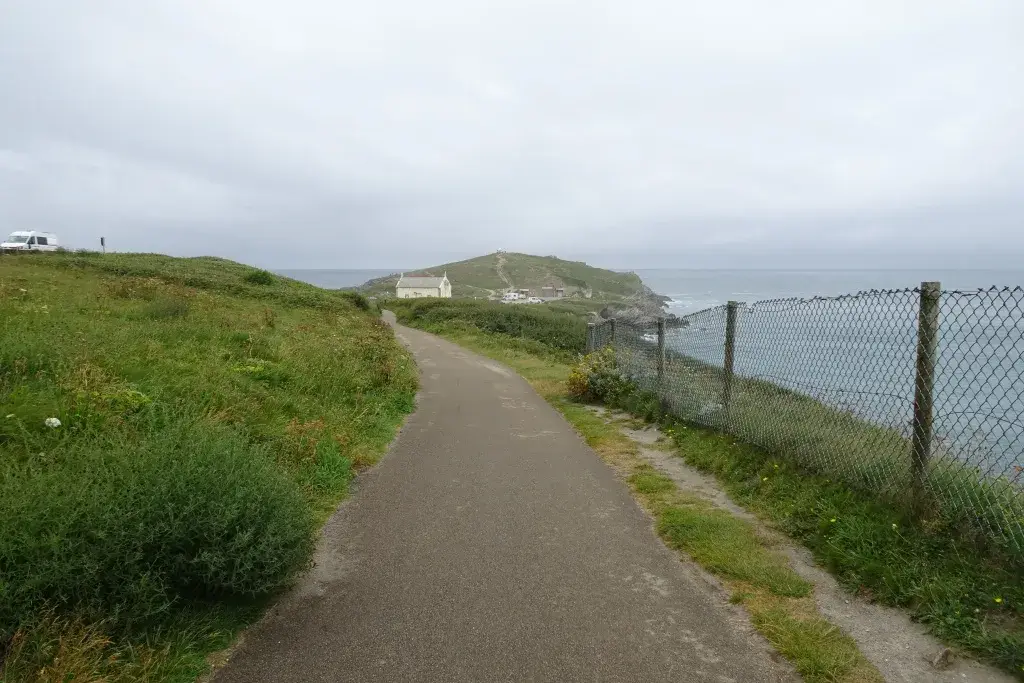 Coastal scene near Newquay, used as a representative image for The Esplanade Hotel