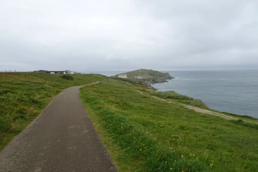 Coastal scene near Newquay, used as a representative image for Atlantic Hotel Newquay