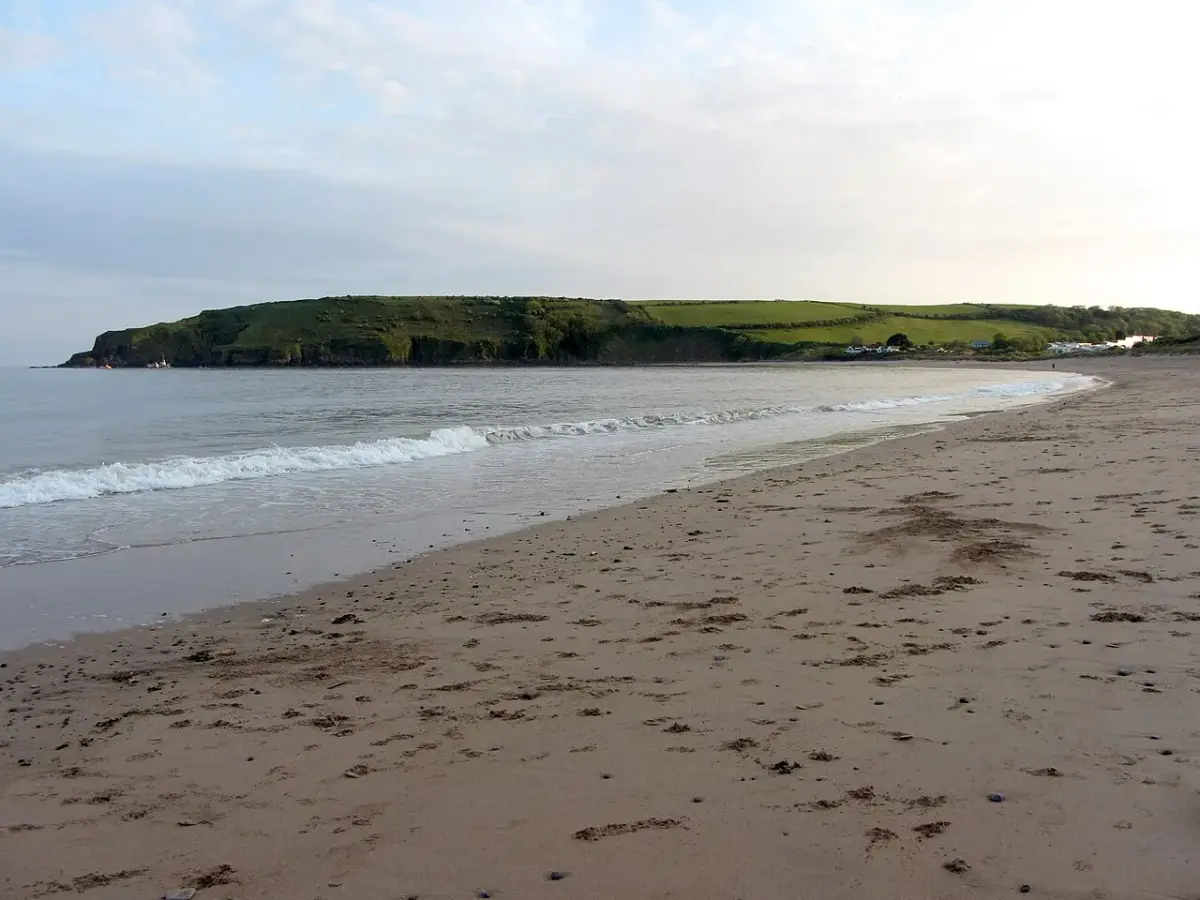 Coastal scene near Freshwater East, used as a representative image for The Burrows