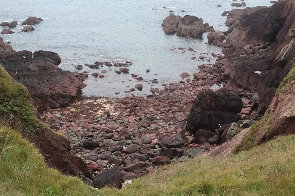 Coastal scene near Freshwater West, used as a representative image for Gupton Farm Campsite