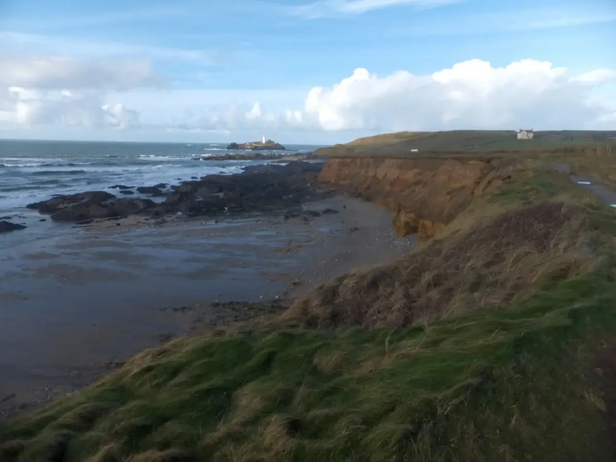 Coastal scene near Gwithian, used as a representative image for The Godrevy Beach Hotel