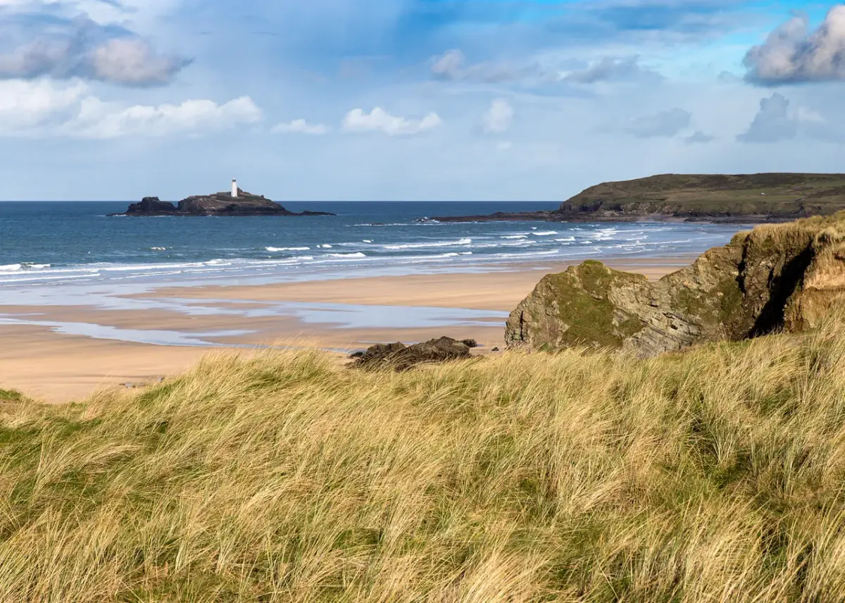 Coastal scene near Gwithian, used as a representative image for The Penellen Bed and Breakfast