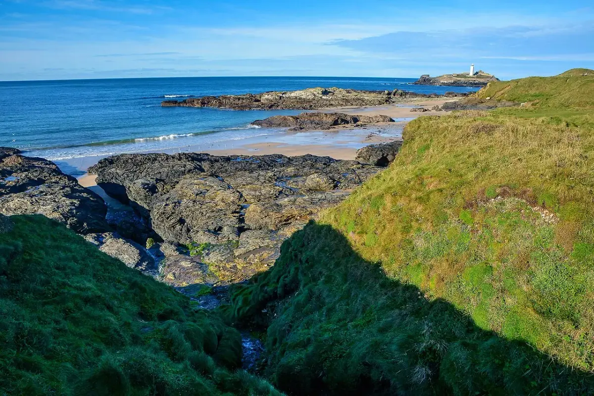 Coastal scene near Gwithian and Godrevy, used as a representative image for St Ives Bay Holiday Park