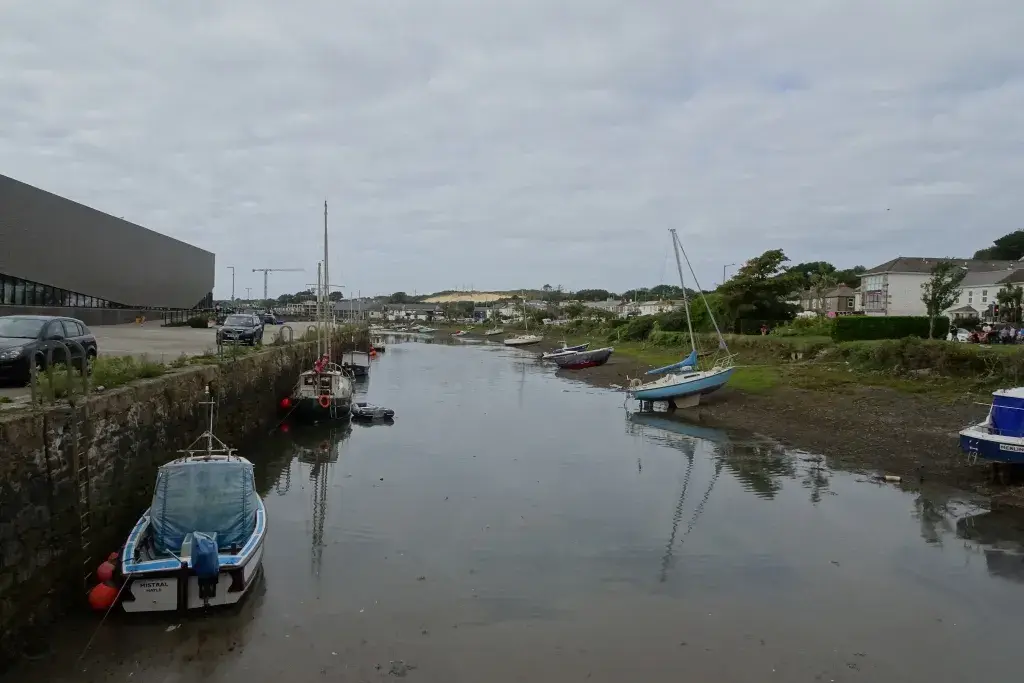 Coastal scene near Hayle, used as a representative image for The Old Quay House, Hayle