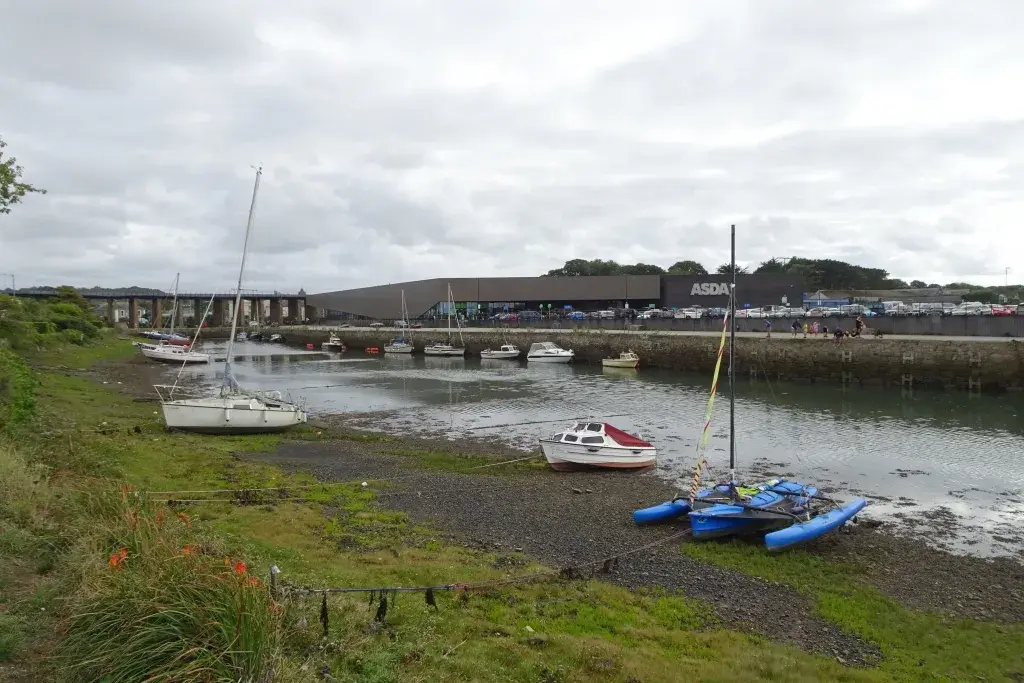 Coastal scene near Hayle, used as a representative image for The White Hart Hotel, Hayle