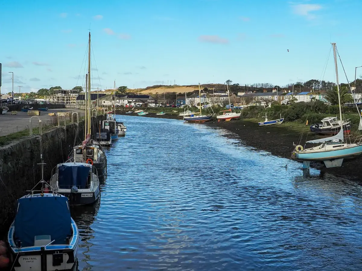 Coastal scene near Hayle, used as a representative image for Upton Towans holiday cottages