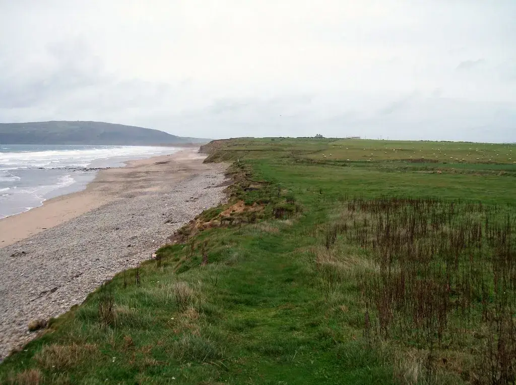 Coastal scene near Abersoch, used as a representative image for Castellmarch
