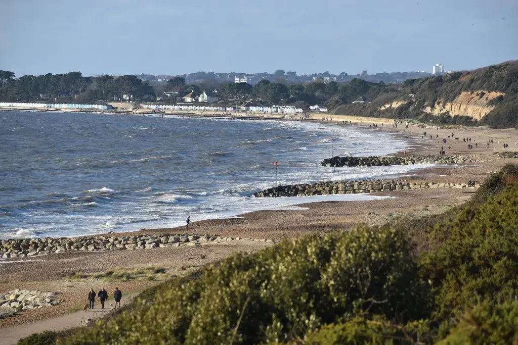 Coastal scene near Highcliffe, used as a representative location image for Hoburne Naish
