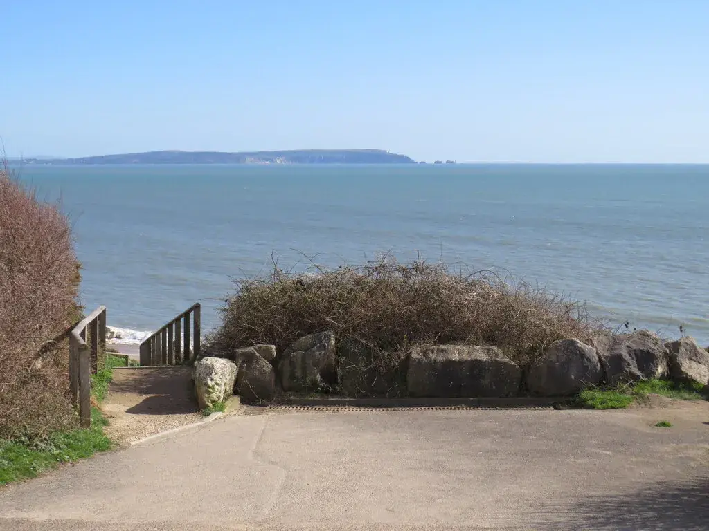 Coastal scene near Highcliffe, used as a representative location image for The Beach House