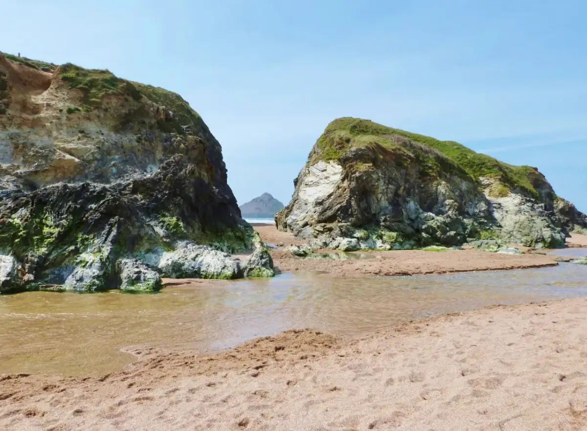 Coastal scene near Holywell Bay, used as a representative location image for Trevella Park