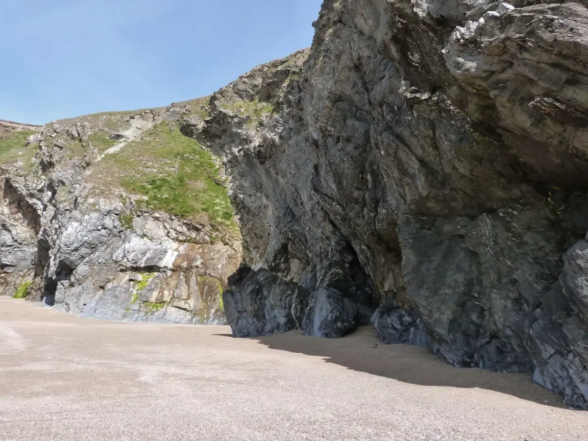 Coastal scene near Holywell Bay, used as a representative image for Holywell Bay Holiday Park
