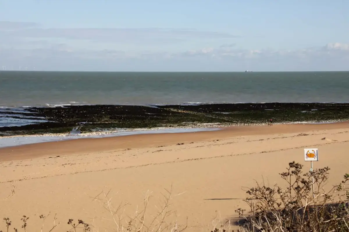 Coastal scene near Joss Bay, used as a representative image for Fagin's Den (The Fishermen's Cottages)