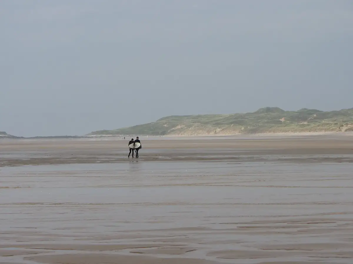 Coastal scene near Llangennith, used as a representative image for Western House B&B