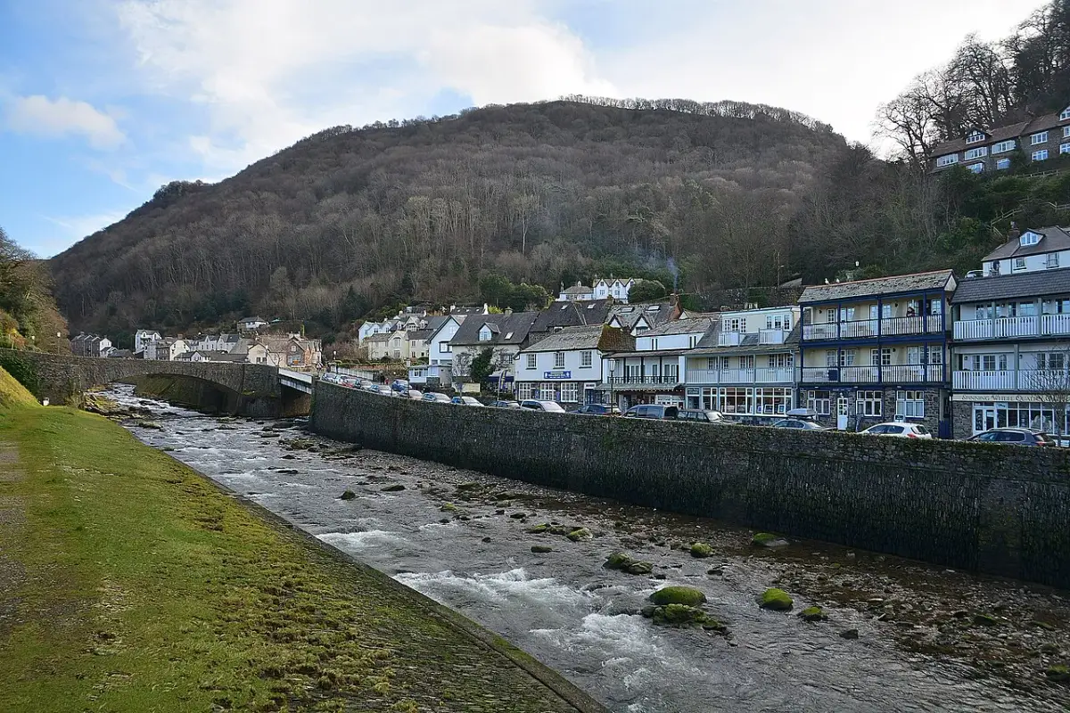 Coastal scene near Lynmouth, used as a representative location image for The Seawood Hotel