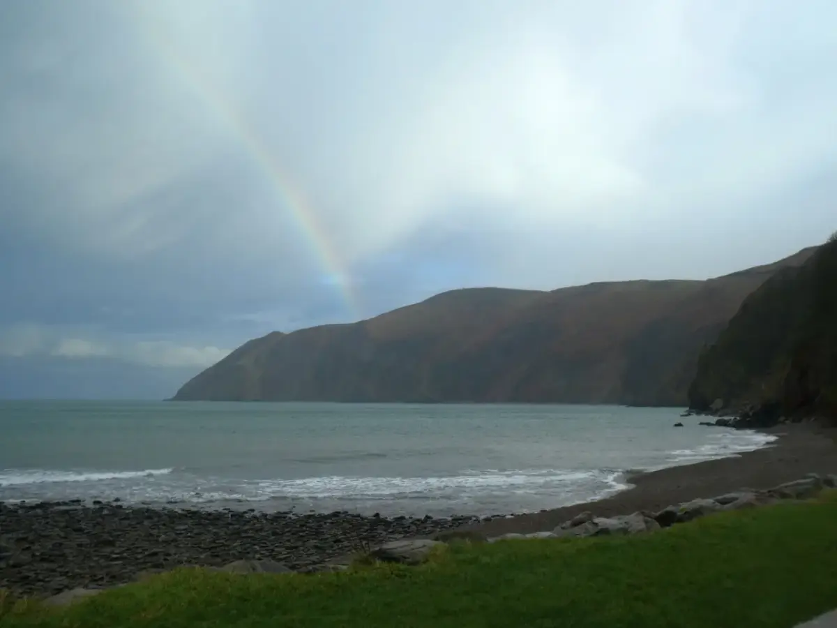 Coastal scene near Lynmouth, used as a representative image for North Walk House