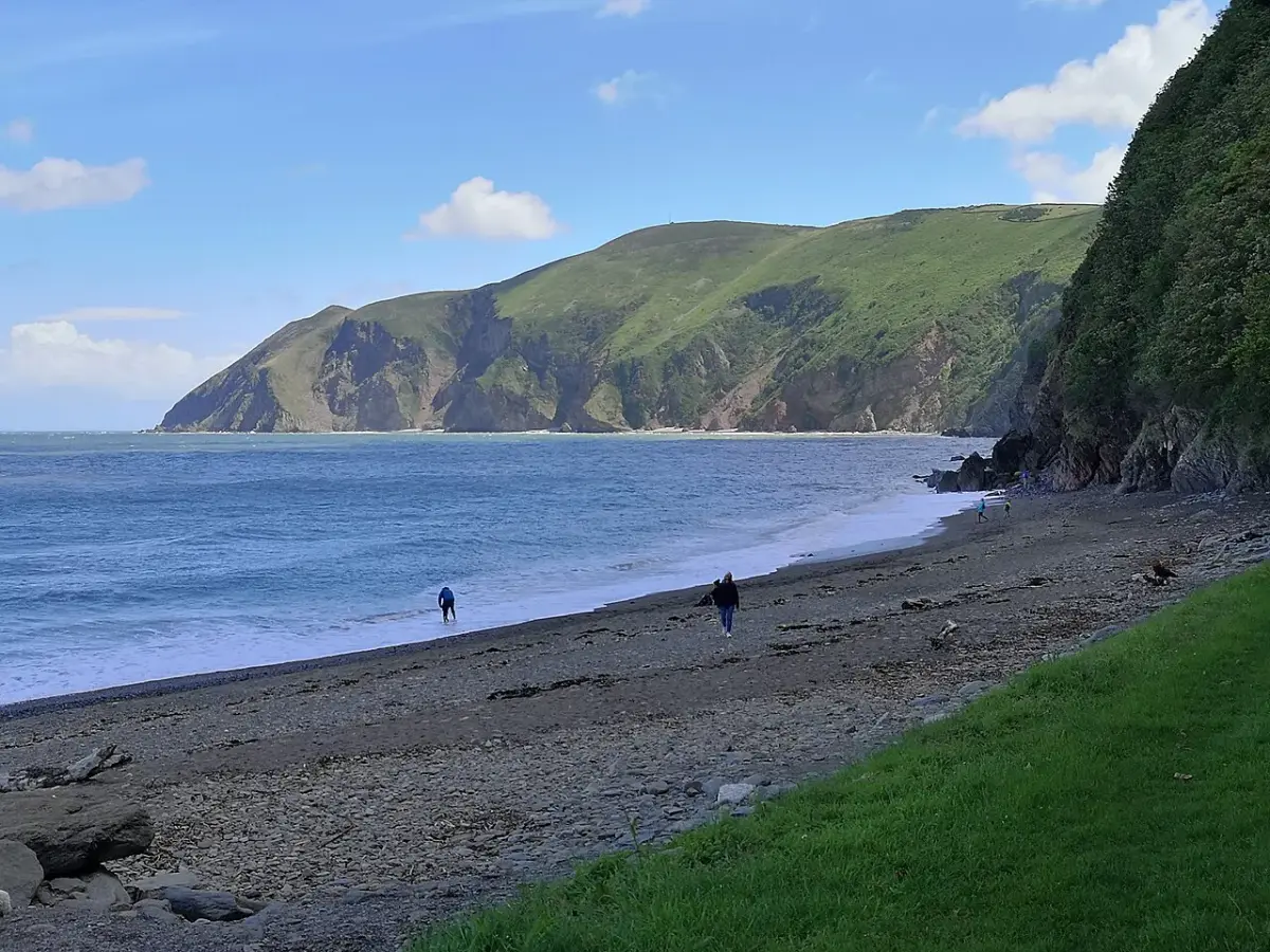 Coastal scene near Lynmouth, used as a representative location image for Rockvale House B&B