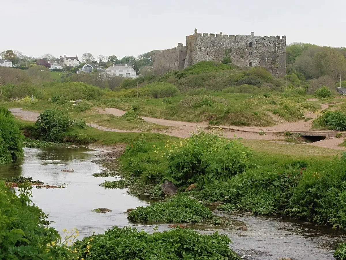 Coastal scene near Manorbier, used as a representative image for Manorbier Country Park