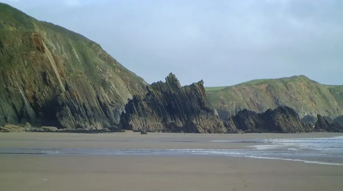 Coastal scene near Marloes Sands, used as a representative location image for Musselwick Farm Cottages