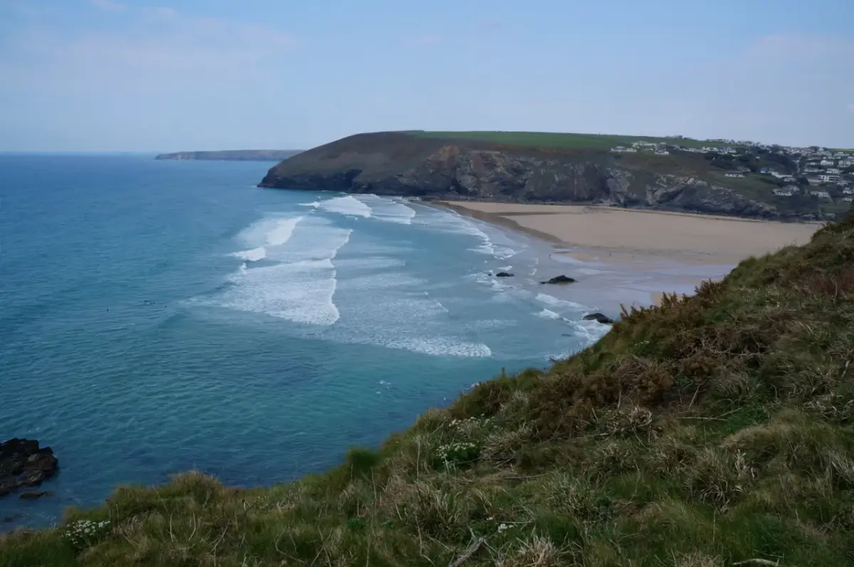 Coastal scene near Mawgan Porth, used as a representative location image for Sun Haven Valley Holiday Park