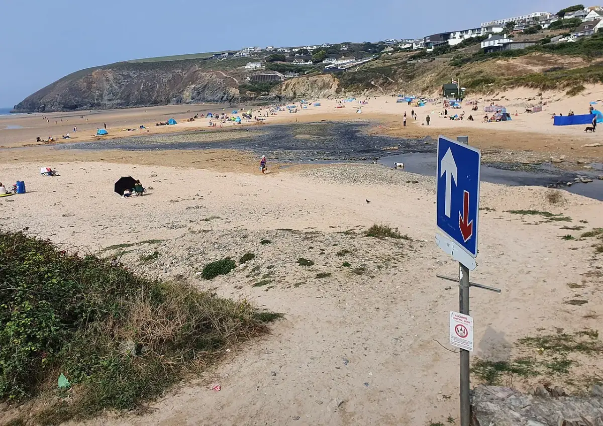 Coastal scene near Mawgan Porth, used as a representative image for Retallack Resort and Spa